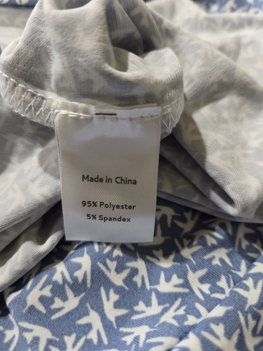 Leota Light Blue Bird Midi Dress - Size 1X - Picture 8 of 10